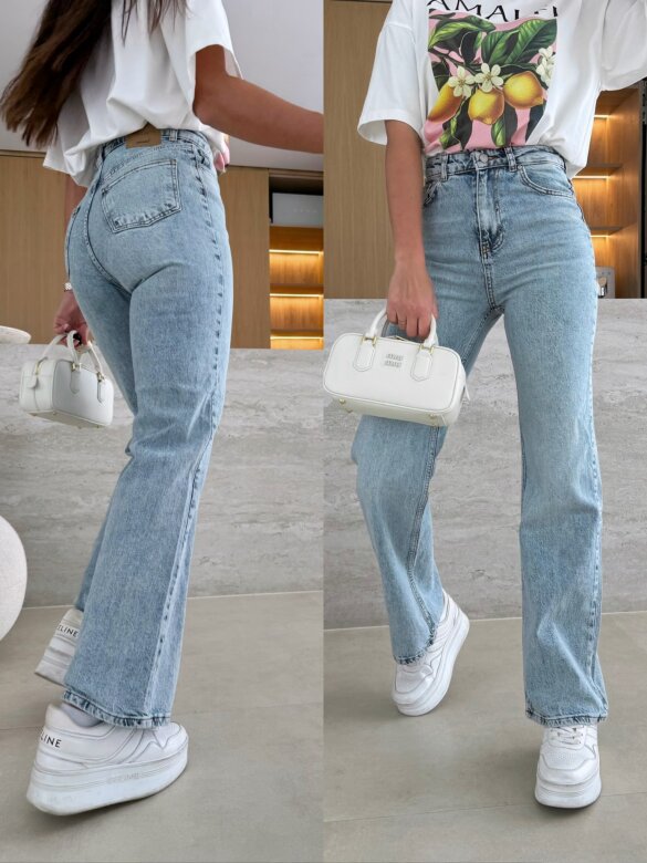 Spodnie Dorsey jeans jasnoniebieskie