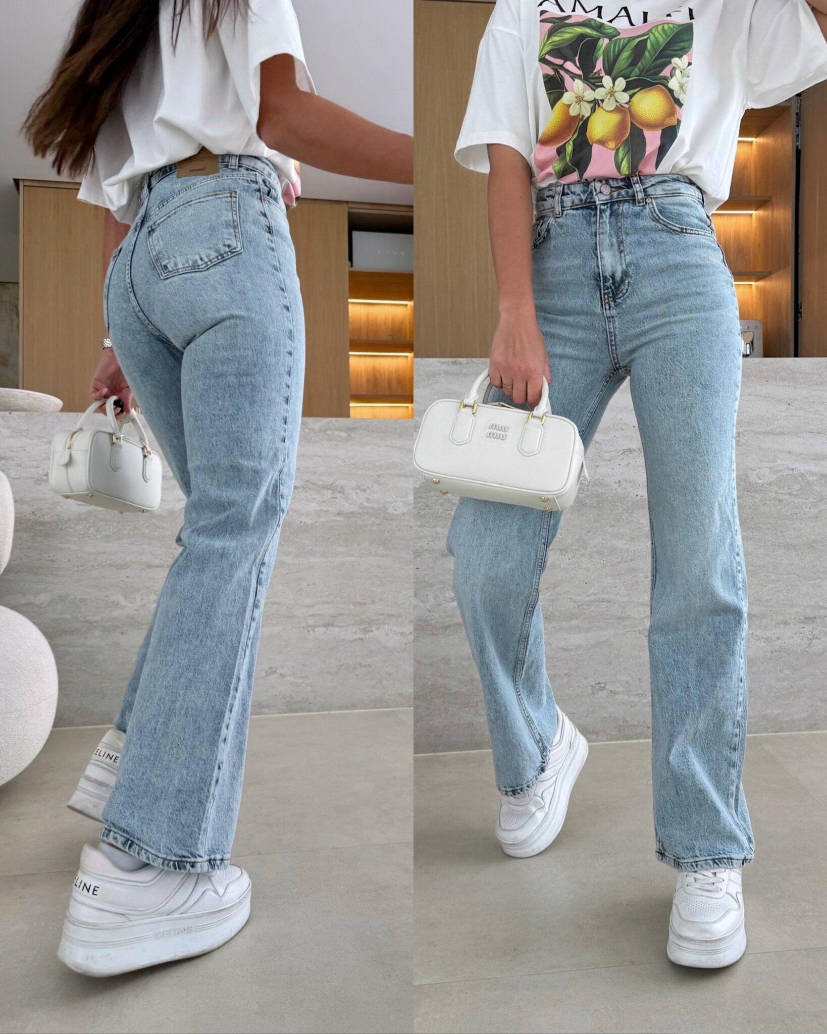 Spodnie Dorsey jeans jasnoniebieskie