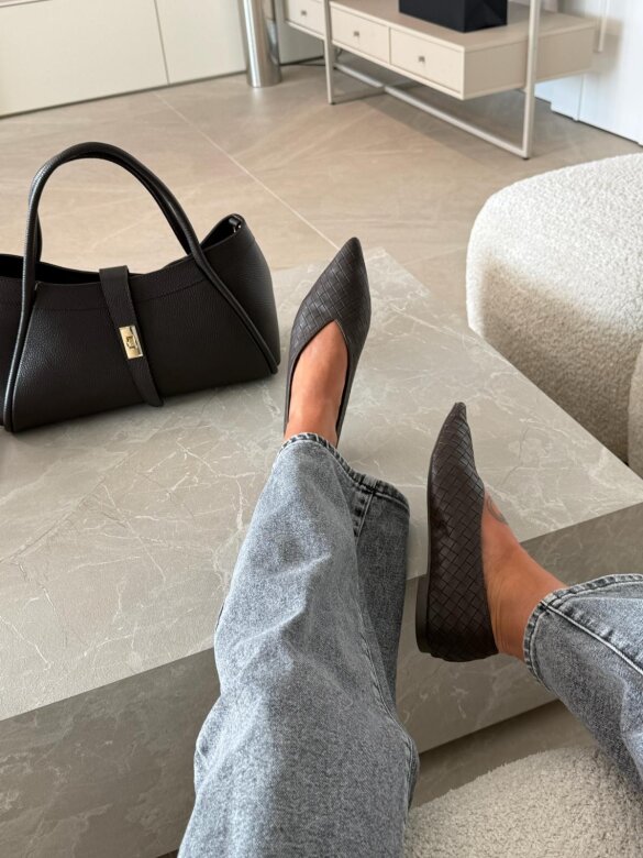 Ballet flats Selve chocolate