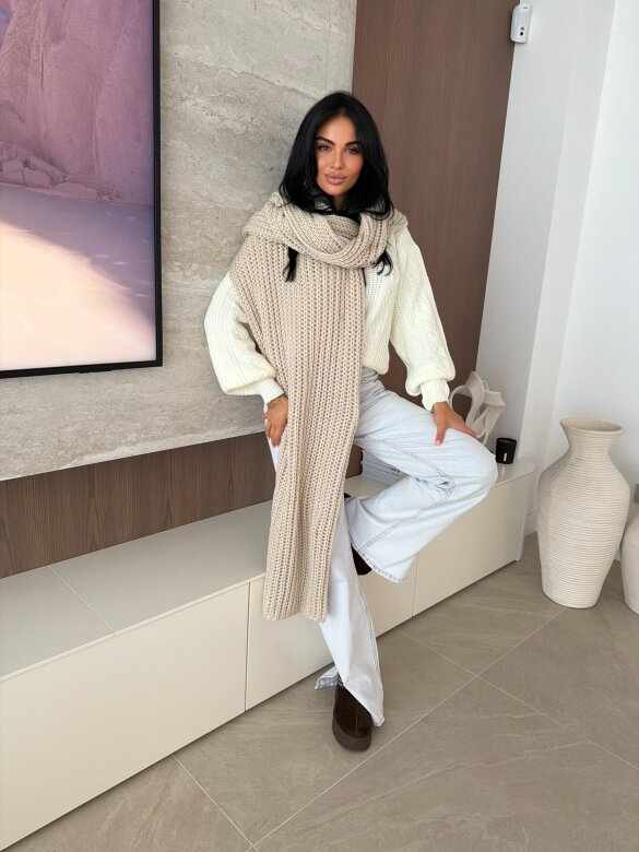 Scarf Certado light beige