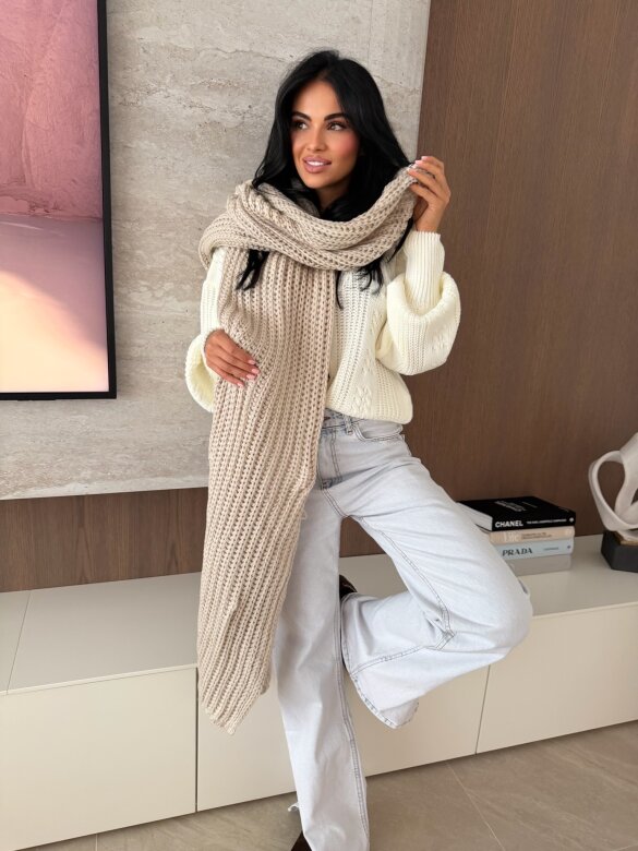 Scarf Certado light beige