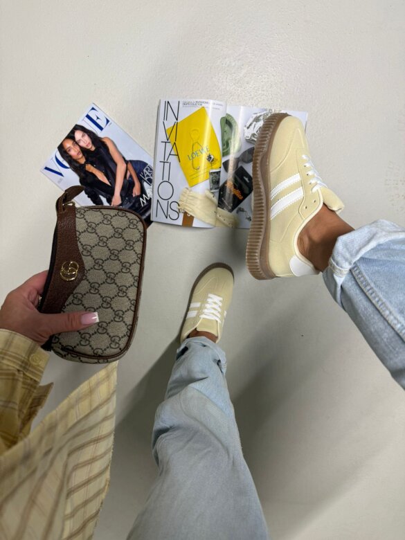 Trampki Vivo cytrynowe