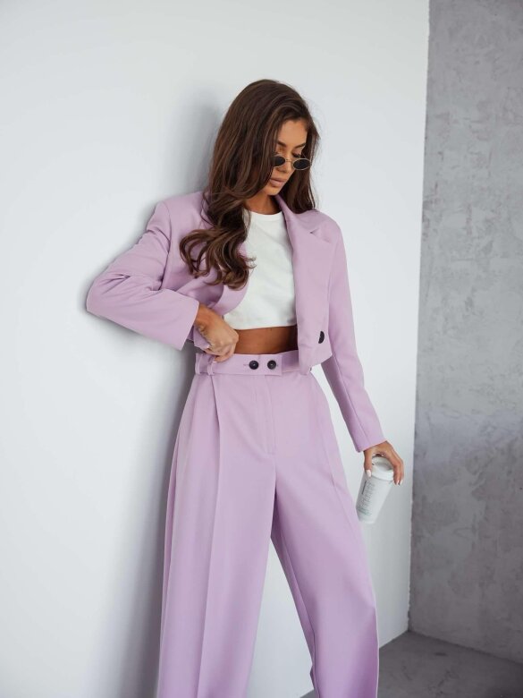 Marynarka Dileva short lilac 