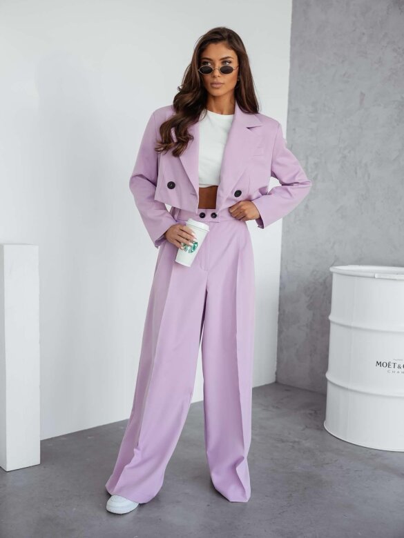 Marynarka Dileva short lilac 