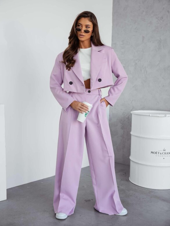 Marynarka Dileva short lilac 