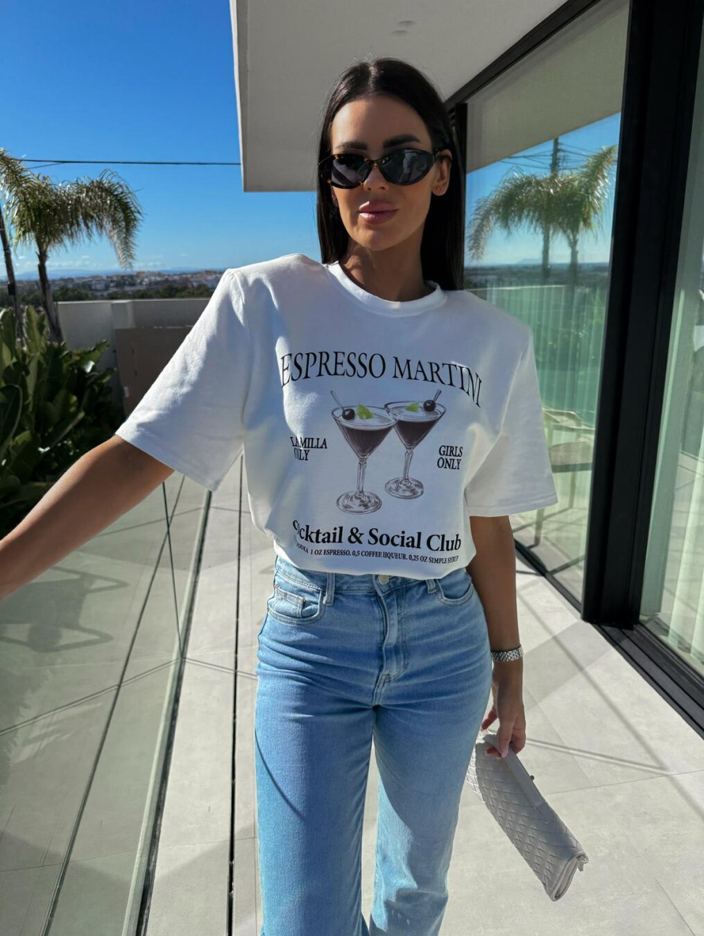 T-shirt Espresso Martini biały 5