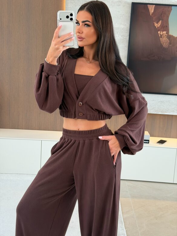 Komplet 3w1 Harmonie czekoladowy