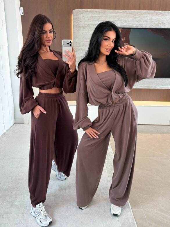 Komplet 3w1 Harmonie czekoladowy