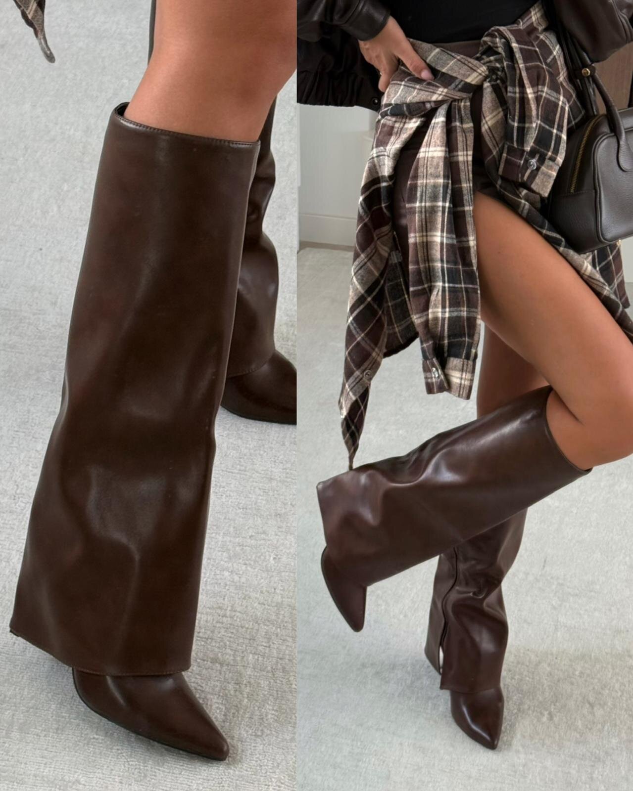 Kozaki Quentino czekoladowe