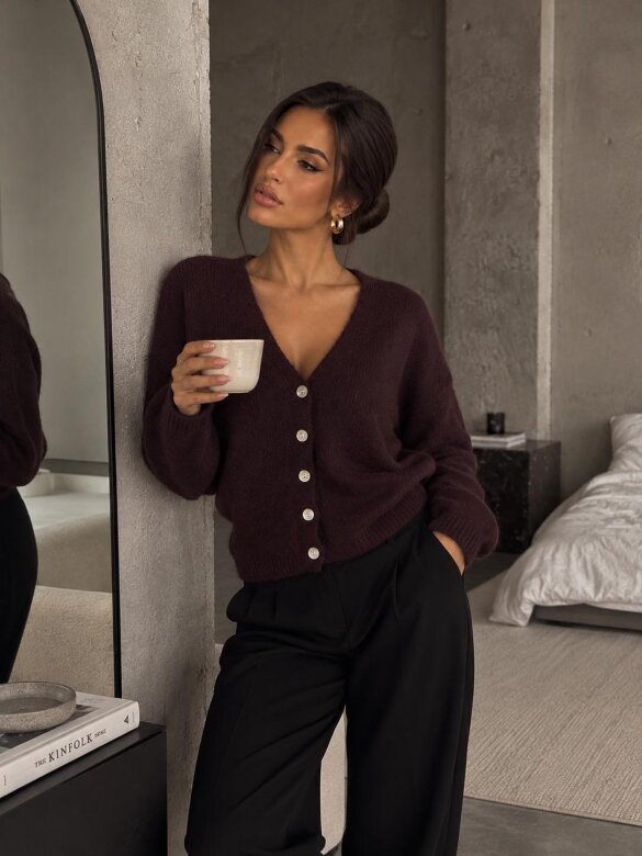 Sweater Heleso plum