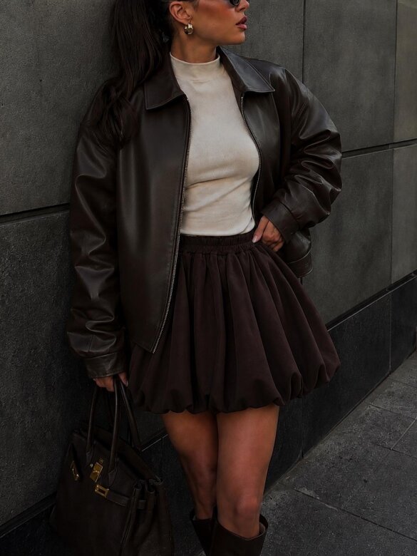 Skirt Sweety with cotton chocolate