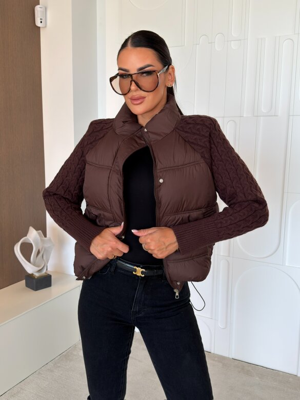 Jacket Zellino chocolate