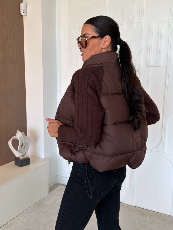 Jacket Zellino chocolate