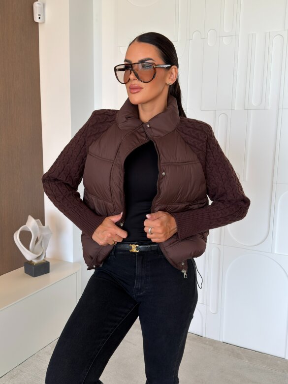 Jacket Zellino chocolate