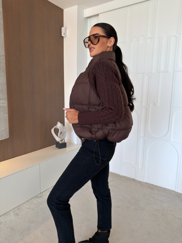 Jacket Zellino chocolate