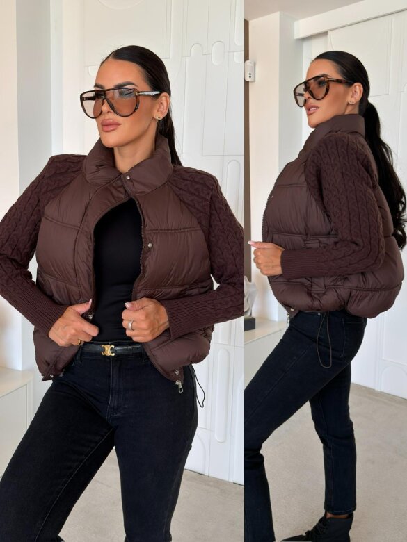 Jacket Zellino chocolate