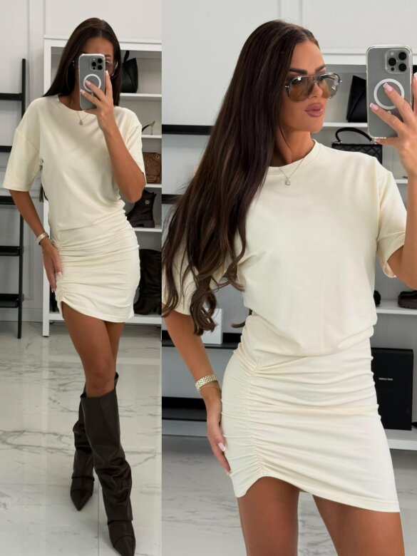 Dress Auri ecru 