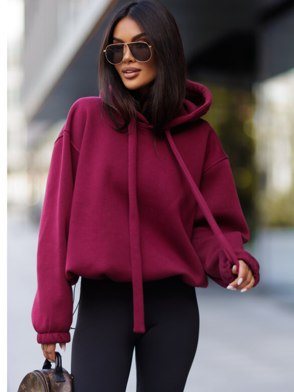 Hoodie Neomi claret
