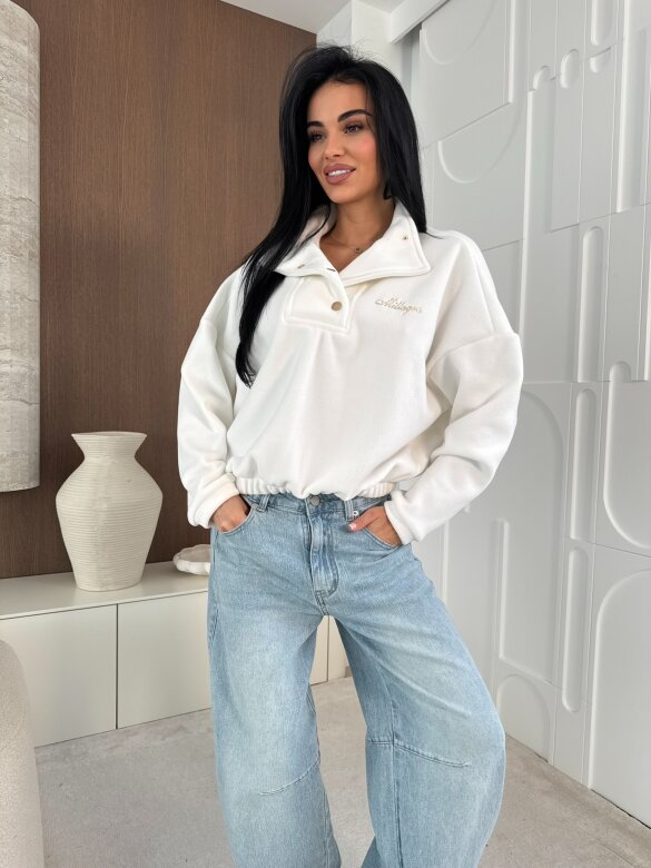 Bluza Sore polarowa biała