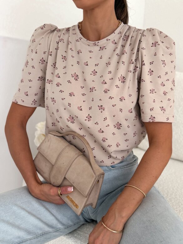 T-shirt Varsi beżowy 