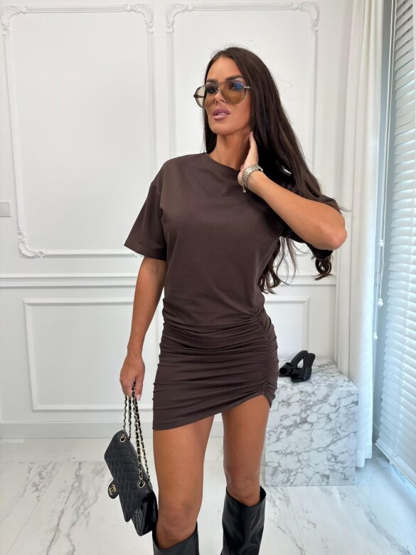 Dress Auri chocolate