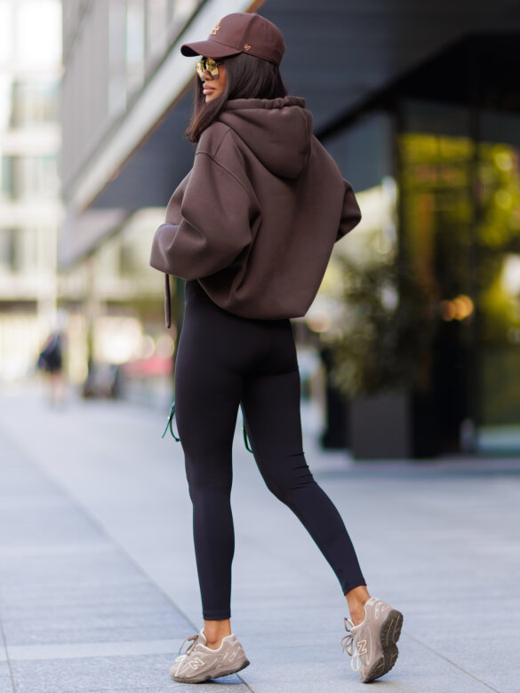 Hoodie Neomi chocolate
