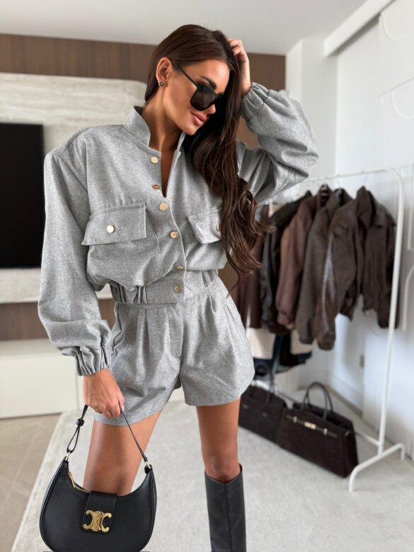 Komplet 2w1 Nodigo szary 