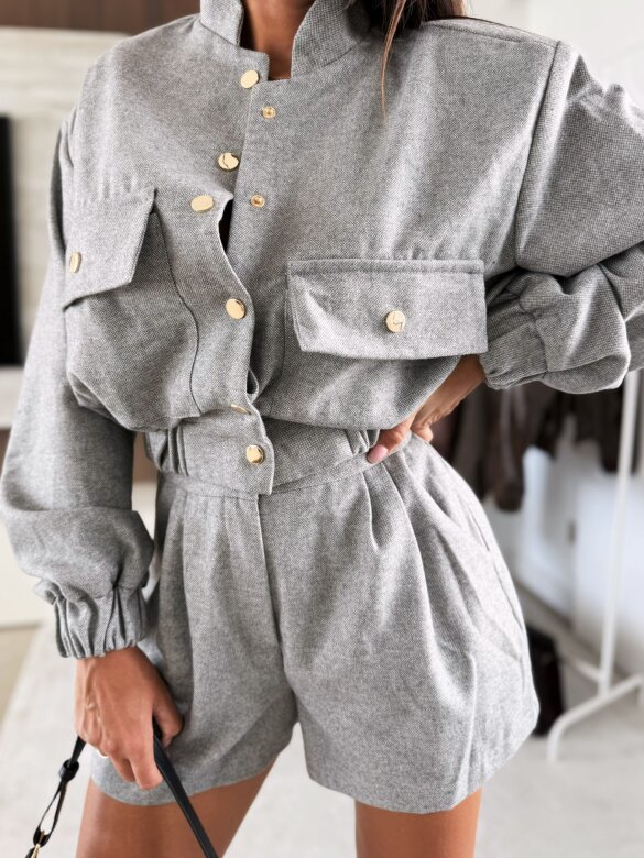 Komplet 2w1 Nodigo szary 