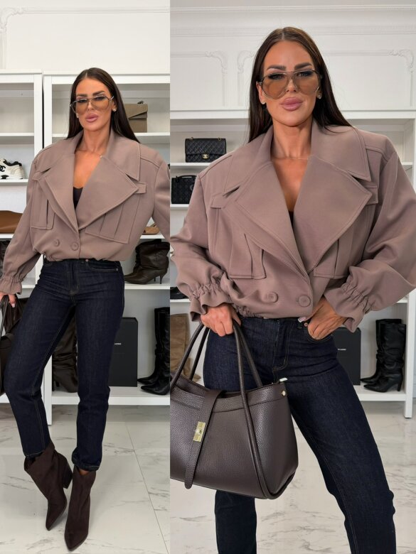 Jacket Elio fango