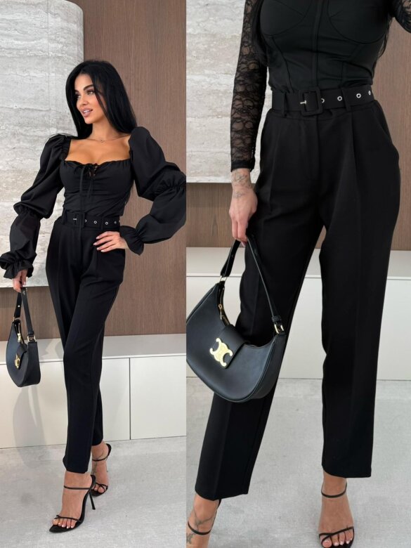 Spodnie Modivo czarne 