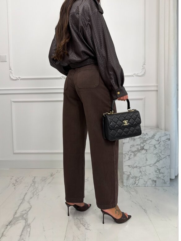 Trousers Yuri balloon chocolate