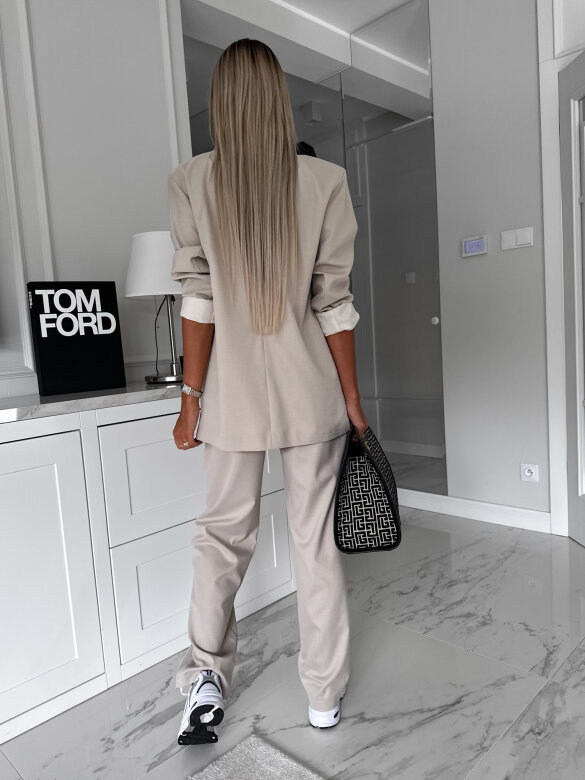 Spodnie Get Yours elegant beżowe