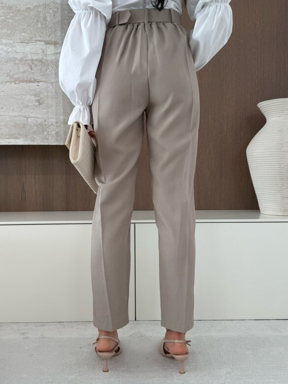 Spodnie Modivo mocca 