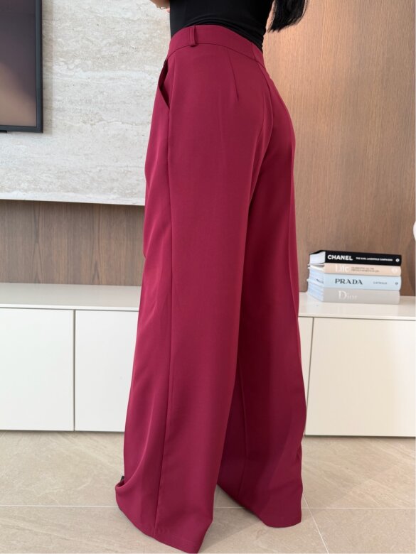 Spodnie Armas bordowe