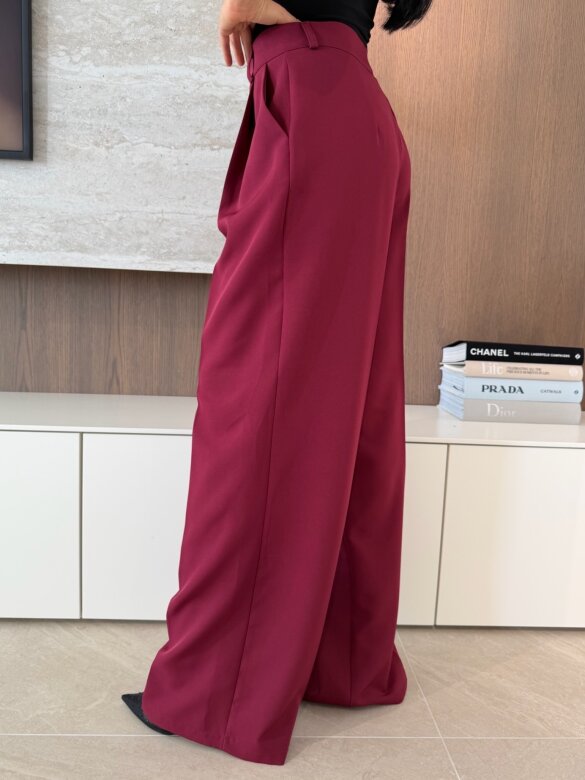 Spodnie Armas bordowe