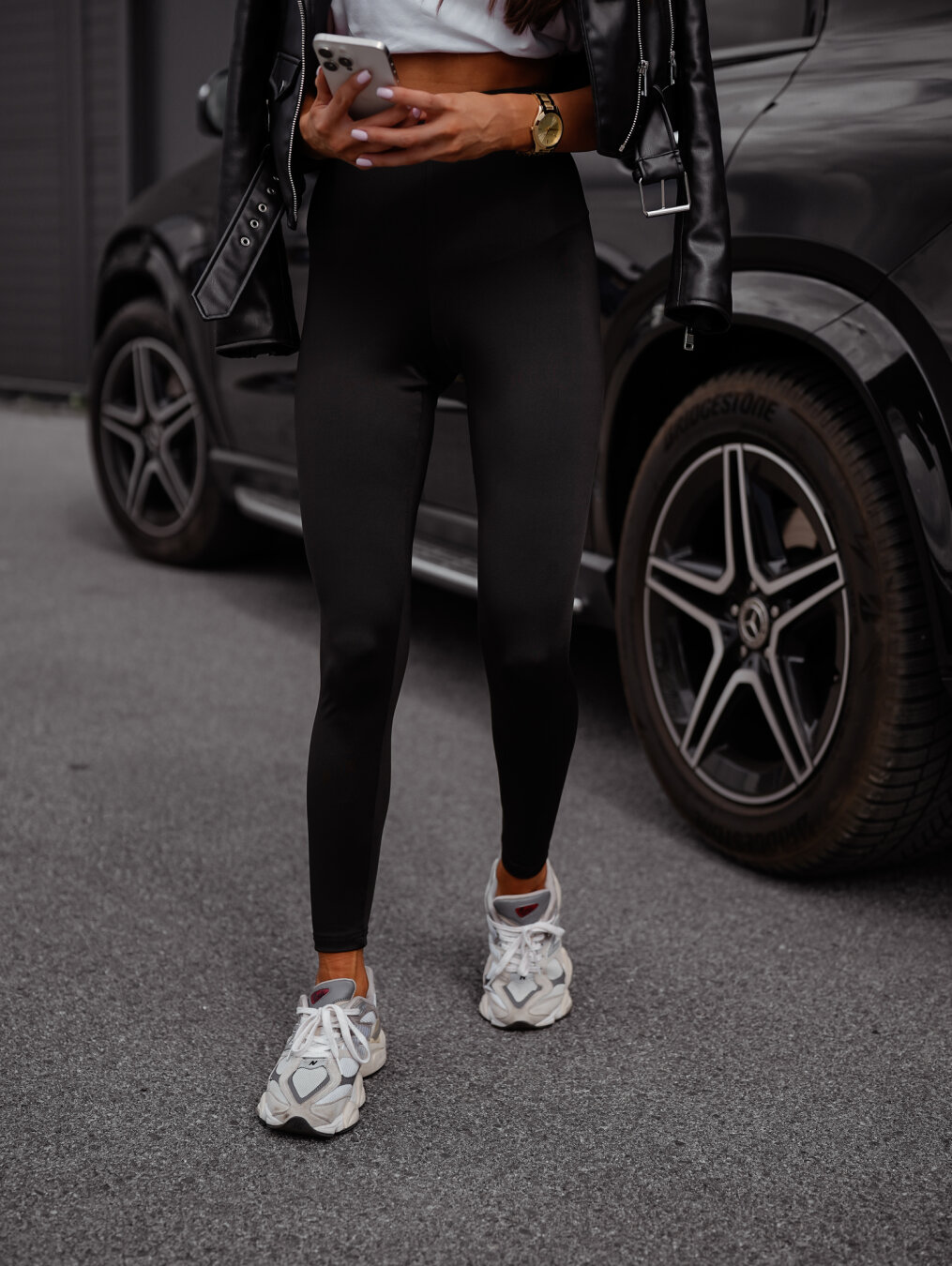 Legginsy Lerro czarne  3