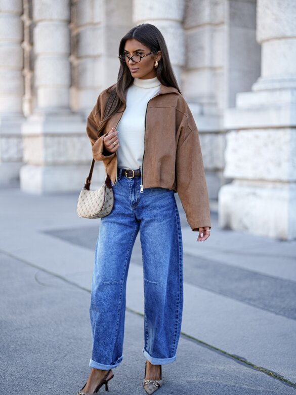 Spodnie Felipe jeans niebieskie