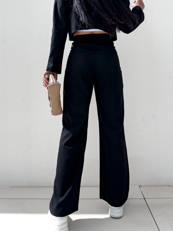 Spodnie Salling elegant czarne