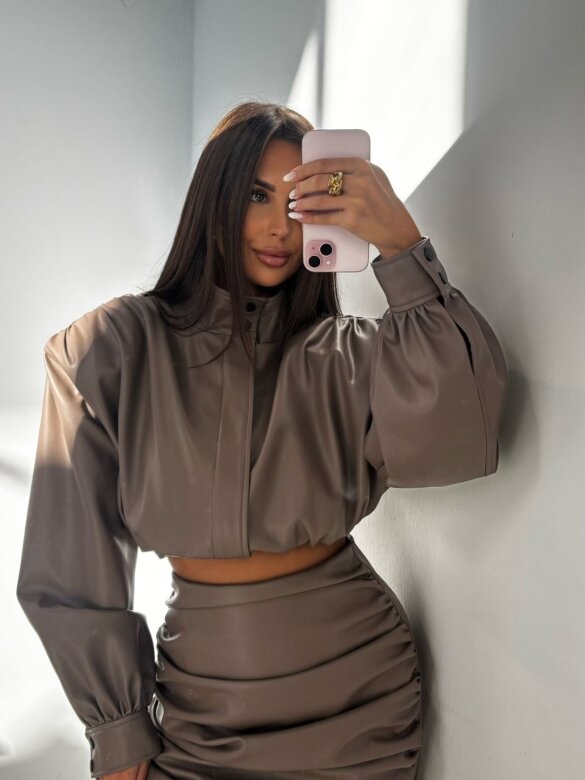 Skirt Christen mini latte