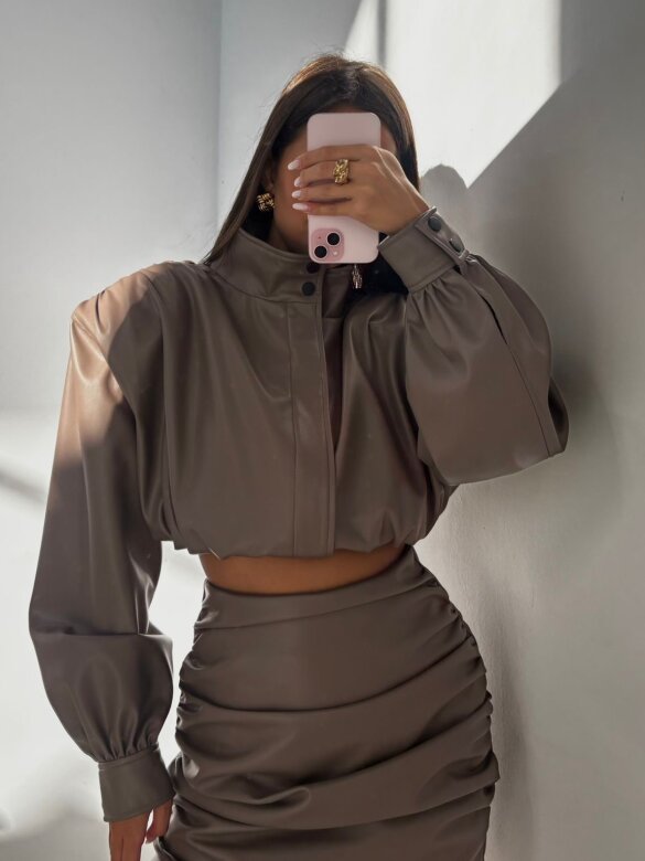 Skirt Christen mini latte