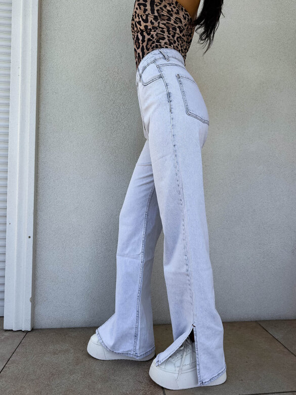 Spodnie Leonardo jeans jasnoniebieskie 