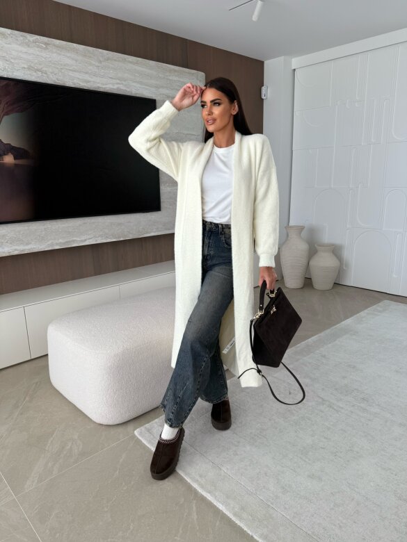 Kardigan Aurelle ecru