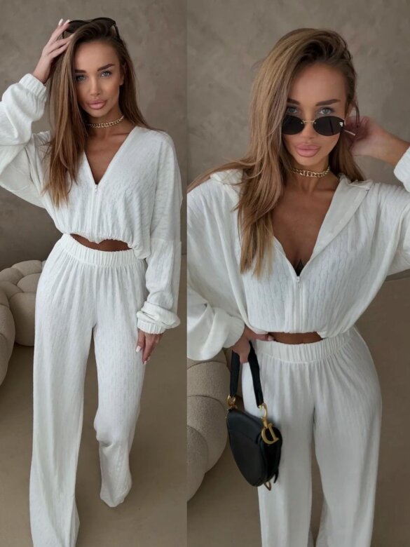 Komplet 2w1 Creft II z wiskozą śmietankowy