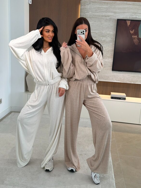 Komplet 2w1 Creft II z wiskozą śmietankowy