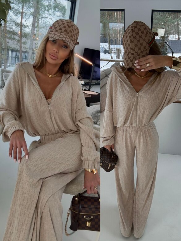 Komplet 2w1 Creft II z wiskozą jasnobeżowy