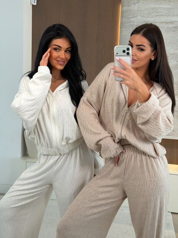 Komplet 2w1 Creft II z wiskozą jasnobeżowy