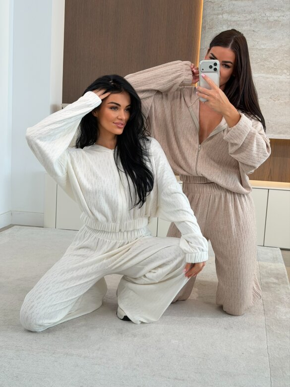 Komplet 2w1 Creft II z wiskozą jasnobeżowy