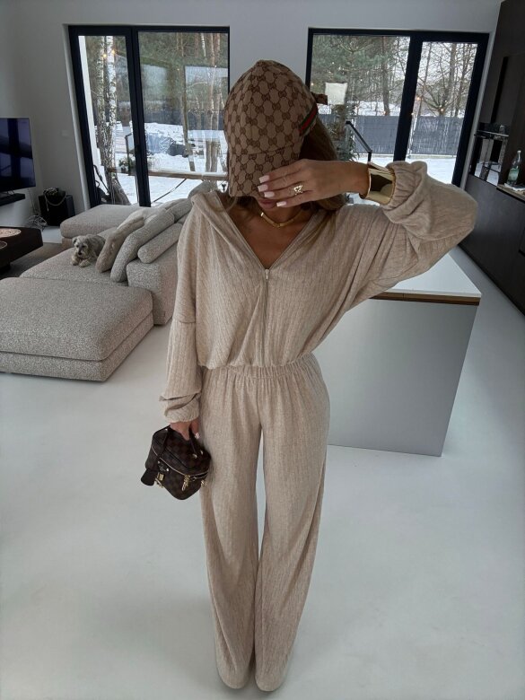 Komplet 2w1 Creft II z wiskozą jasnobeżowy