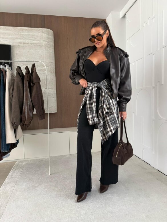 Spodnie Vinder jeans czarne 