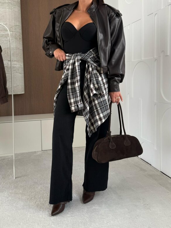 Spodnie Vinder jeans czarne 